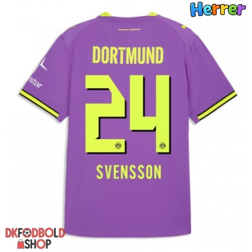 Borussia Dortmund Daniel Svensson #24 Tredje trøje 2026-27 Kort ærmer